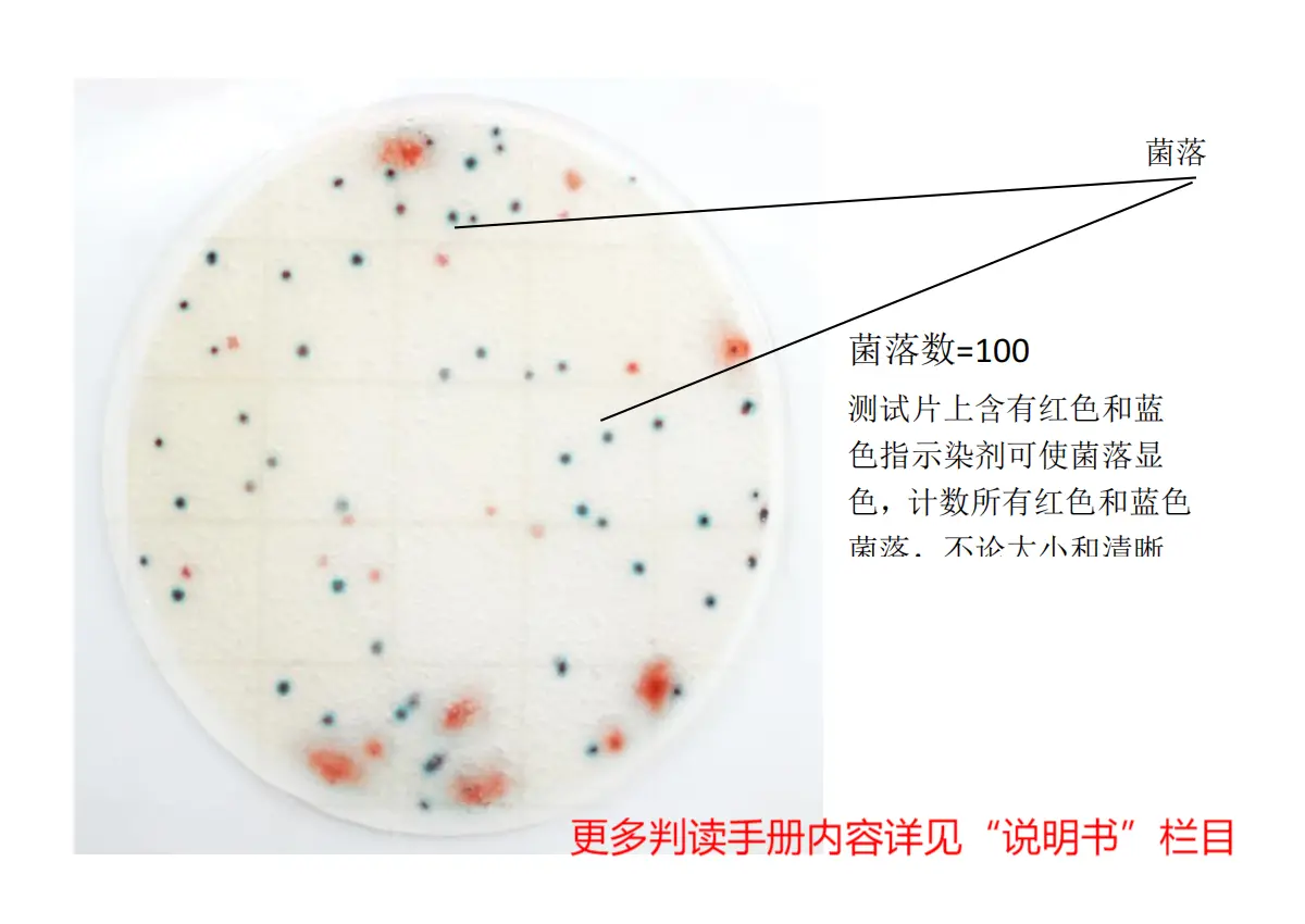 HandyPlate®快速菌落总数测试片判读手册