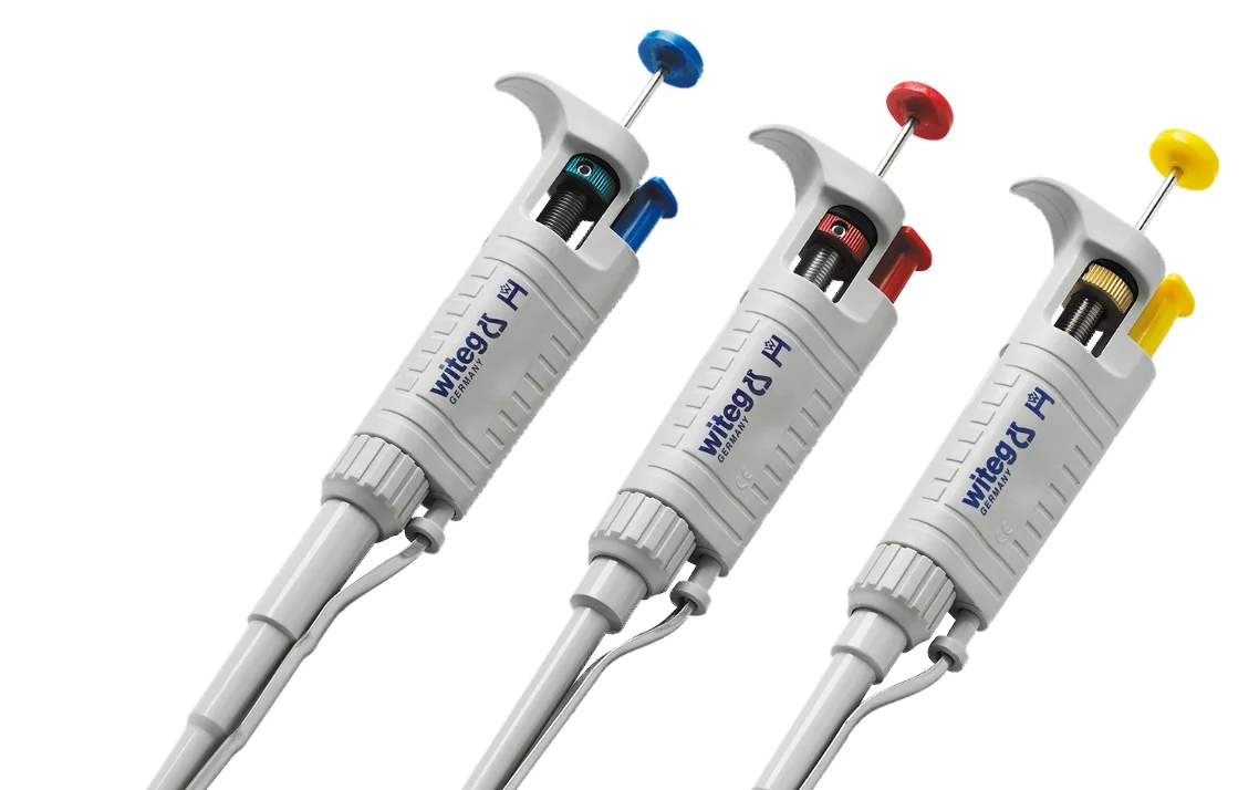 目标移液体积必须落在移液器的量程范围内,或调整后可以落在量程范围内 目标移液体积必须落在移液器的量程范围内,或调整后可以落在量程范围内