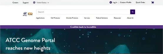 ATCC（https://www.atcc.org/）