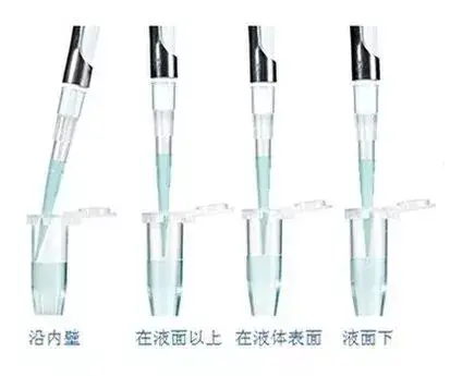 移液器排液四种方式 移液器排液四种方式