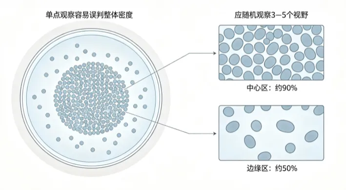 辅助参考细胞形态辅助校正