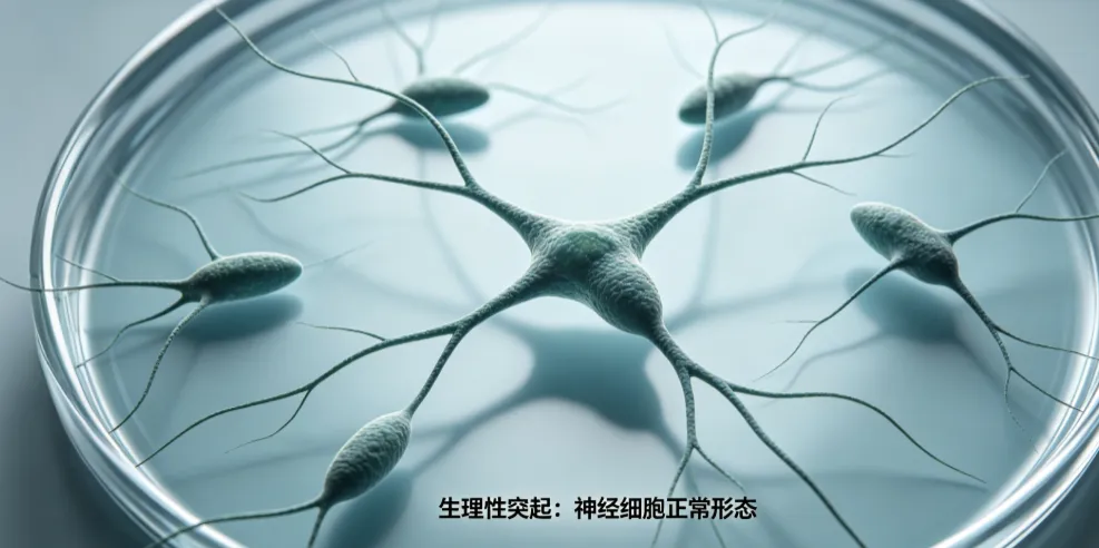 生理性突起:神经细胞正常形态 生理性突起:神经细胞正常形态
